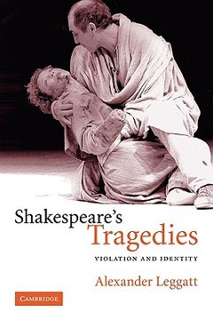 portada Shakespeare's Tragedies Paperback: Violation and Identity (in English)