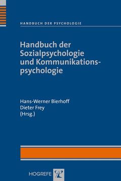 portada Handbuch der Sozialpsychologie und Kommunikationspsychologie (en Alemán)