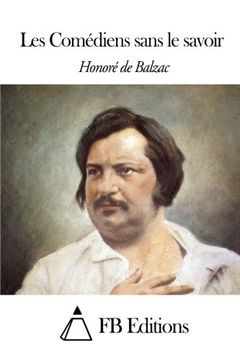 portada Les Comédiens sans le savoir (French Edition)