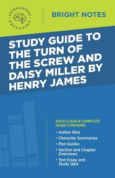portada Study Guide to The Turn of the Screw and Daisy Miller by Henry James (en Inglés)
