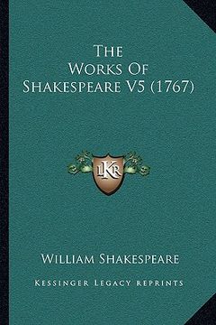 portada the works of shakespeare v5 (1767)