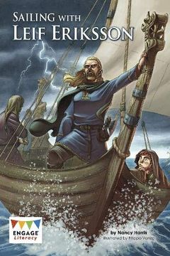 portada Sailing With Leif Eriksson (Engage Literacy Dark Blue) 
