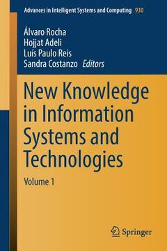 portada New Knowledge in Information Systems and Technologies: Volume 1 (en Inglés)