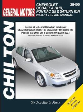 portada Gm: Chevrolet Cobalt (05-10) & hhr (06-11) & Pontiac g5 (07-09) & Pursuit (05-06) & Saturn ion (03-07) (in English)