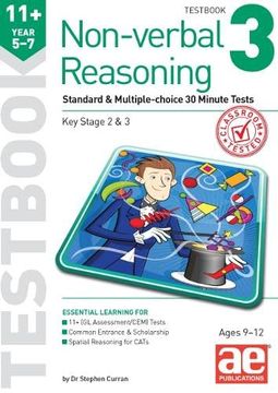 portada 11+ Non-Verbal Reasoning Year 5-7 Testbook 3 