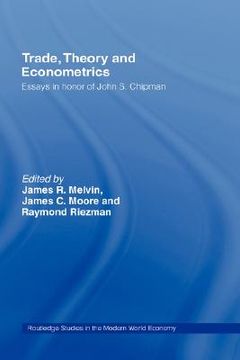 portada trade, theory and econometrics: essays in honour of john s. chipman (en Inglés)