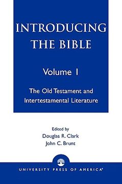 portada introducing the bible: the old testament and intertestamental literature (in English)
