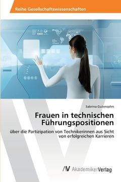portada Frauen in technischen Führungspositionen (en Alemán)