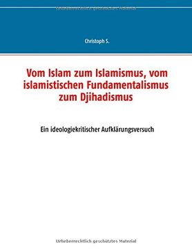portada Vom Islam Zum Islamismus, Vom Islamistischen Fundamentalismus Zum Djihadismus (German Edition)