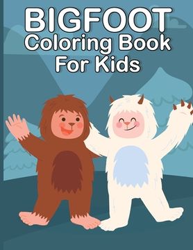 portada Bigfoot Activity Book for Kids (en Inglés)