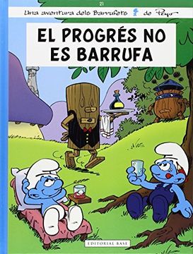 portada El Progrés No Es Barrufa (Noves aventures dels Barrufets) (in Catalá)