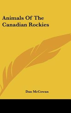 portada animals of the canadian rockies (en Inglés)