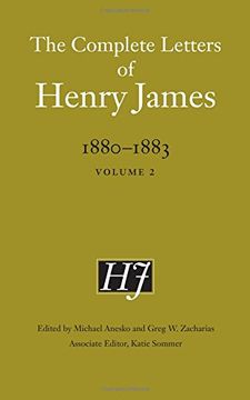 portada The Complete Letters of Henry James, 1880-1883: Volume 2