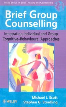 portada brief group counselling: integrating individual and group cognitive--behavioural approaches