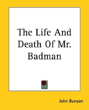 portada the life and death of mr. badman (en Inglés)