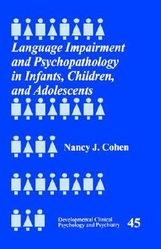 portada language impairment and psychopathology in infants, children, and adolescents (en Inglés)