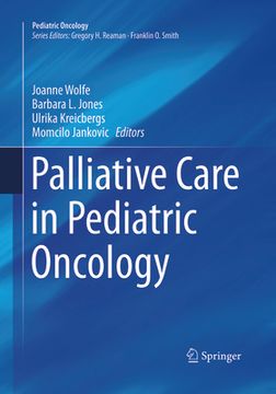 portada Palliative Care in Pediatric Oncology (en Inglés)