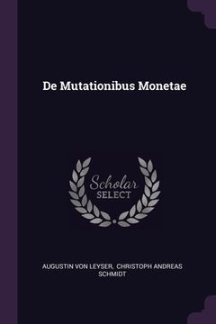 portada De Mutationibus Monetae (en Inglés)