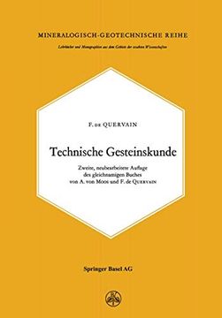 portada Technische Gesteinskunde (en Alemán)