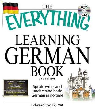 portada The Everything Learning German Book: Speak, Write, and Understand Basic German in no Time (en Inglés)