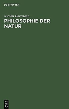 portada Philosophie der Natur: Grundriß der Speziellen Kategorienlehre (in German)