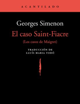 portada El Caso Saint-Fiacre: Los Casos de Maigret