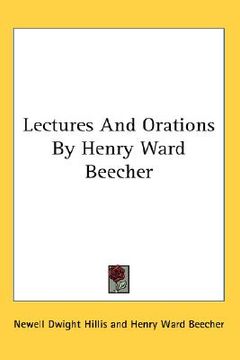 portada lectures and orations by henry ward beecher (en Inglés)