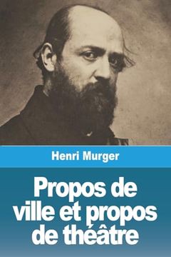 portada Propos de Ville et Propos de Théâtre (in French)