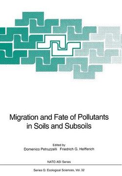 portada migration and fate of pollutants in soils and subsoils