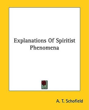portada explanations of spiritist phenomena (en Inglés)