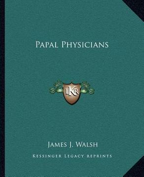portada papal physicians (en Inglés)