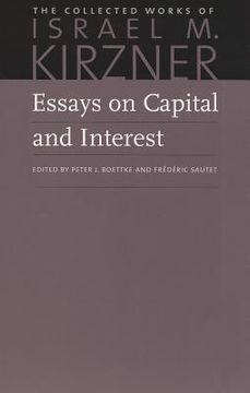 portada essays on capital and interest (en Inglés)