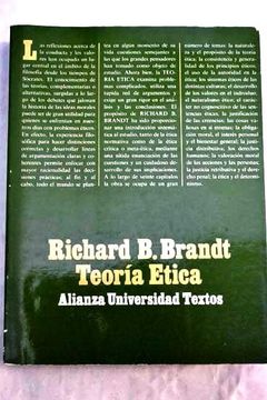 Libro Teoría Ética De Richard B Brandt - Buscalibre