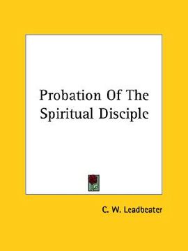 portada probation of the spiritual disciple (in English)