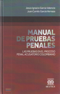 portada MANUAL DE PRUEBAS PENALES