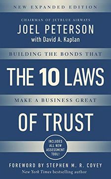 portada 10 Laws of Trust, Expanded Edition: Building the Bonds That Make a Business Great (en Inglés)