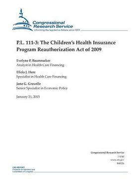 portada P.L. 111-3: The Children's Health Insurance Program Reauthorization Act of 2009 (en Inglés)