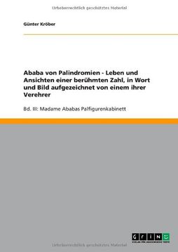 portada Ababa von Palindromien - Leben und Ansichten einer berühmten Zahl, in Wort und Bild aufgezeichnet von einem ihrer Verehrer (German Edition)