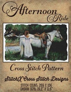 portada Afternoon Ride Cross Stitch Pattern (en Inglés)