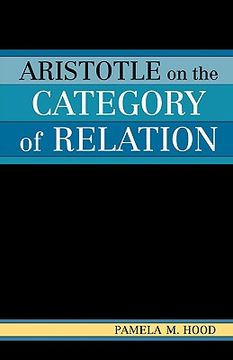 portada aristotle on the category of relation (en Inglés)