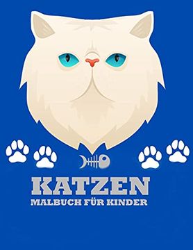 portada Katzen Malbuch für Kinder: Erstaunliche Katzen Malbuch für Kinder- Alter: 4-8 (en Alemán)