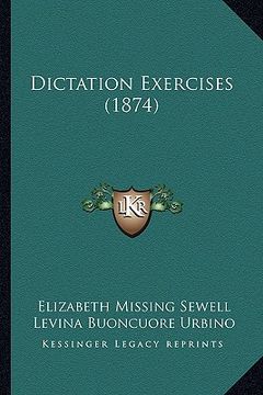 portada dictation exercises (1874) (in English)