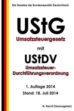 portada Umsatzsteuergesetz (UStG) mit Umsatzsteuer-Durchführungsverordnung (UStDV) (in German)