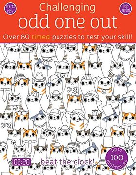 portada Odd One Out: Over 80 Timed Puzzles to Test Your Skill! (Challenging...Books) (en Inglés)