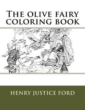 portada The olive fairy coloring book (en Inglés)