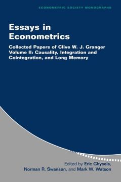 portada Essays in Econometrics: Collected Papers of Clive W. J. Granger (Econometric Society Monographs) (Volume 2)