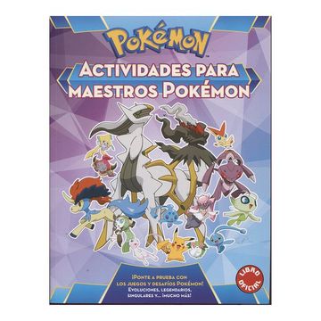portada Pokémon. Actividades Para Maestros Pokémon