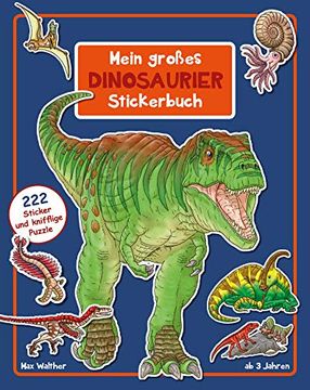 portada Dinosaurier Stickerbuch (en Alemán)