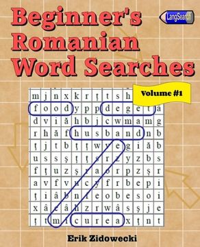 portada Beginner's Romanian Word Searches - Volume 1 (Romanian Edition)