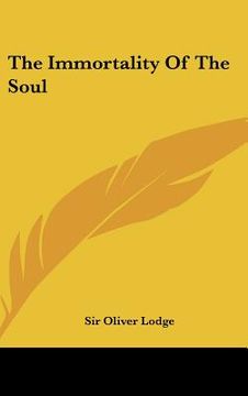 portada the immortality of the soul (in English)